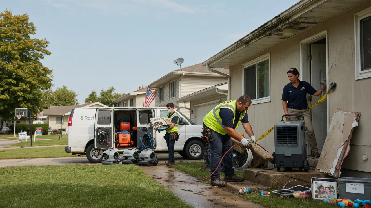 Water Damage Restoration in Pineland, TX near me